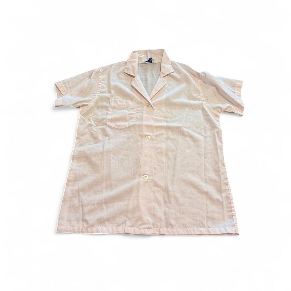 Vintage Pink Sears Jamarettes Button Down